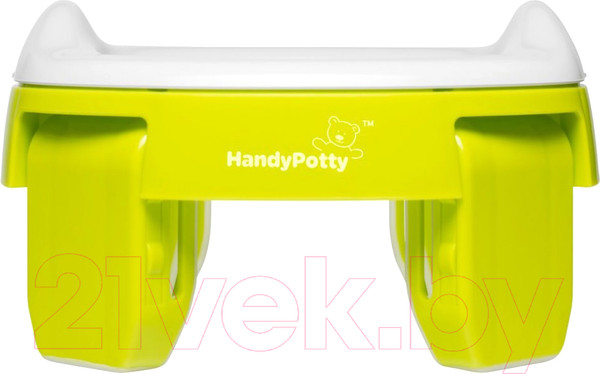 Изображение товара Дорожный горшок ROXY-KIDS HandyPotty дорожный / HP-250GR (лайм)