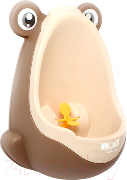 Изображение товара Детский писсуар Roxy-Kids С прицелом / RBP-2129 (коричневый/бежевый)