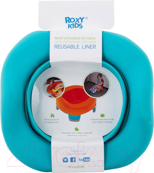 Изображение товара Вставка для детского горшка Roxy-Kids ML-235RU-M (мятный)