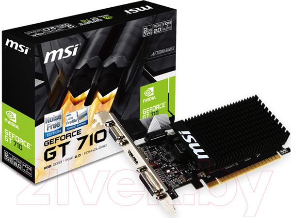 Изображение товара Видеокарта MSI GT710 2Gb DDR3 (GT 710 2GD3H LP)
