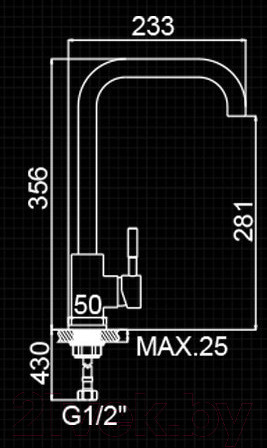 Изображение товара Смеситель Ledeme L4998-4