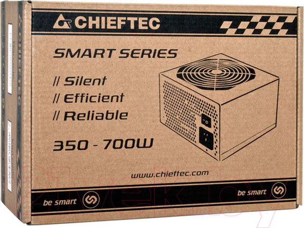 Изображение товара Блок питания для компьютера Chieftec Smart GPS-600A8 600W