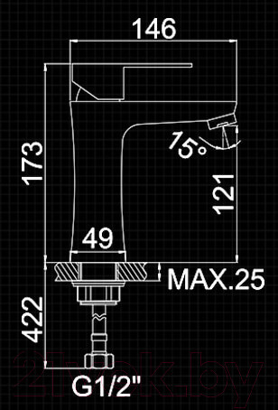 Изображение товара Смеситель Ledeme L71002