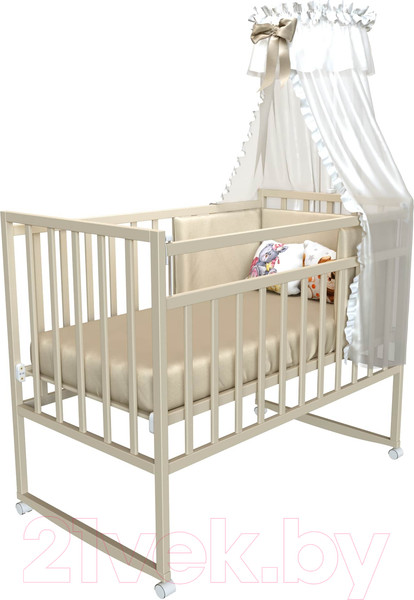 Изображение товара Детская кроватка VDK Magico Mini / Кр1-02м (слоновая кость)