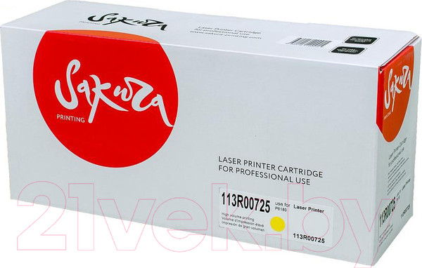 Изображение товара Тонер-картридж Sakura Printing 113R00725/SA113R00725