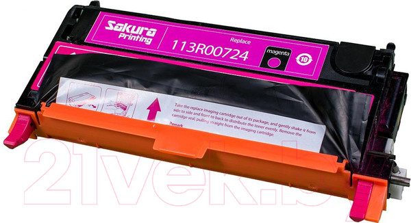Изображение товара Тонер-картридж Sakura Printing 113R00724/SA113R00724
