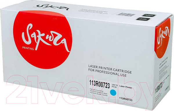 Изображение товара Тонер-картридж Sakura Printing 113R00723/SA113R00723