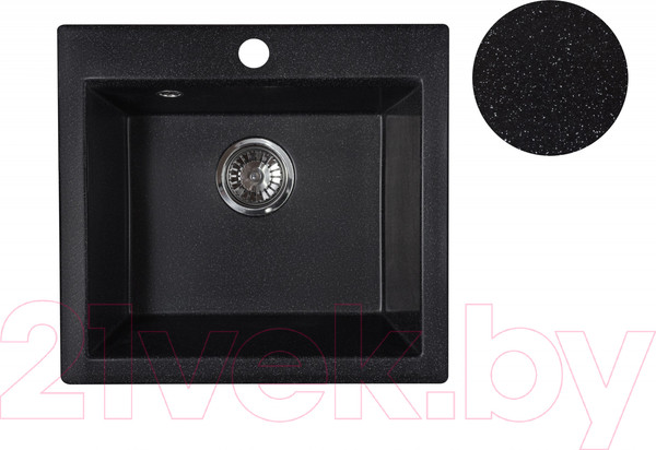 Изображение товара Мойка кухонная БелЭворс Mini (черный)
