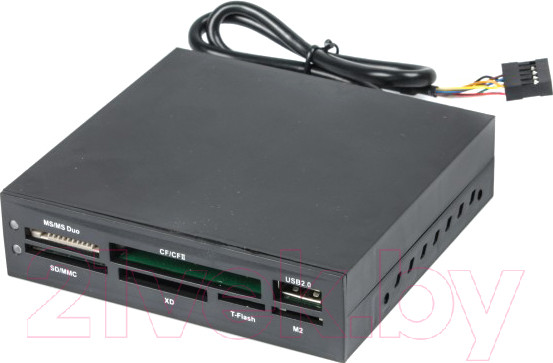 Изображение товара Картридер Gembird FDI2-ALLIN1-02-B