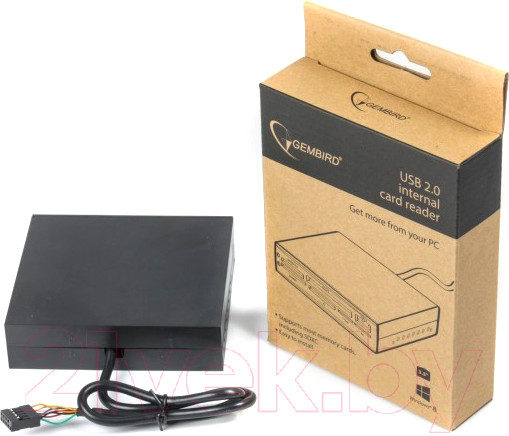Изображение товара Картридер Gembird FDI2-ALLIN1-02-B