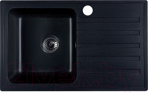 Изображение товара Мойка кухонная БелЭворс Styl L (черный)