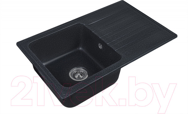 Изображение товара Мойка кухонная БелЭворс Styl L (черный)