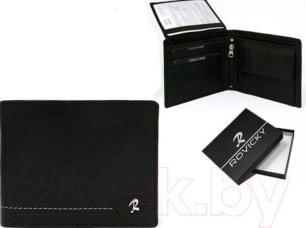 Изображение товара Портмоне Cedar Rovicki N7-CMC (черный)