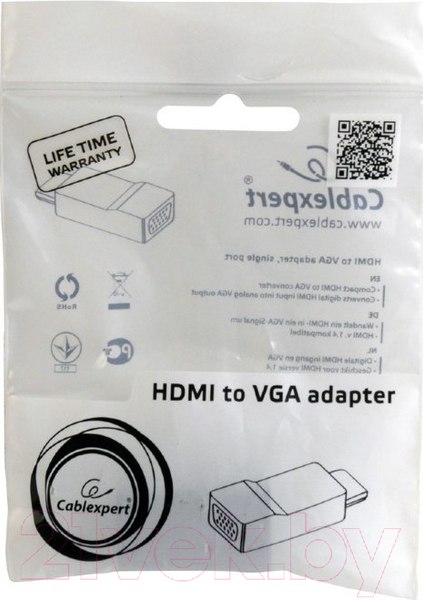 Изображение товара Адаптер Cablexpert A-HDMI-VGA-001