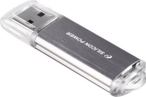 Изображение товара USB flash накопитель Silicon Power Ultima II I-Series Silver 64 Gb (SP064GBUF2M01V1S)