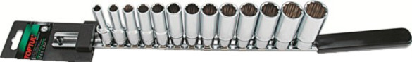 Изображение товара Набор головок слесарных Toptul GAAQ1313 (13 предметов)