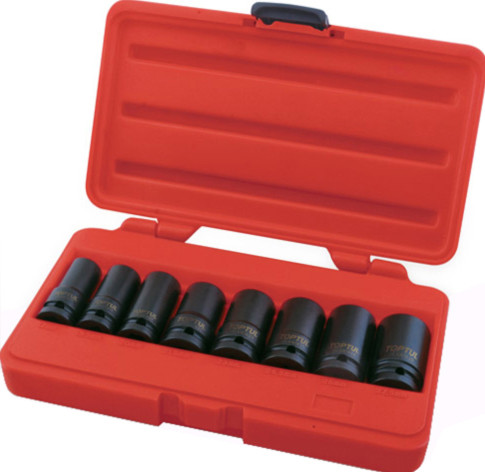 Изображение товара Набор головок слесарных Toptul JGAI0802 (8 предметов)