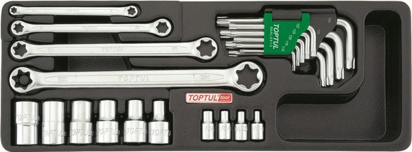 Изображение товара Универсальный набор инструментов Toptul GAAT2302 (23 предмета)