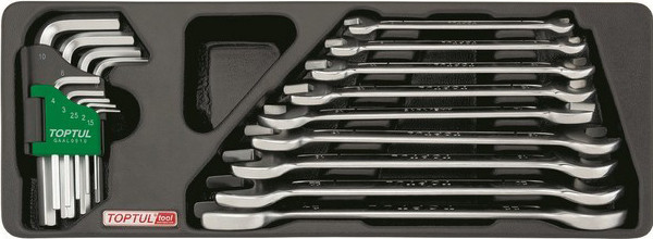 Изображение товара Набор ключей Toptul GAAT1802 (18 предметов)