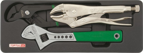 Изображение товара Набор губцевого инструмента Toptul GBAT0301 (3 предмета)