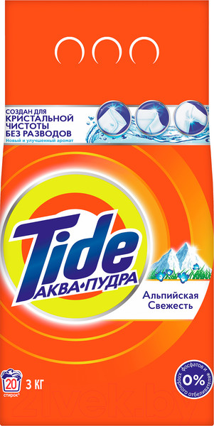 Изображение товара Стиральный порошок Tide Альпийская Свежесть (Автомат, 3кг)