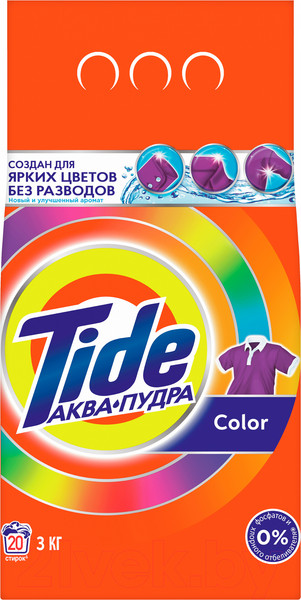 Изображение товара Стиральный порошок Tide Color (Автомат, 3кг)