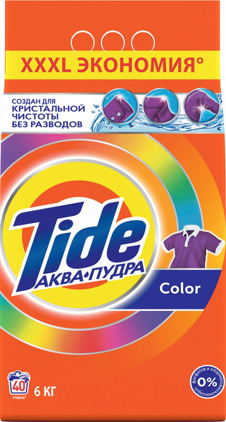 Изображение товара Стиральный порошок Tide Color (Автомат, 6кг)