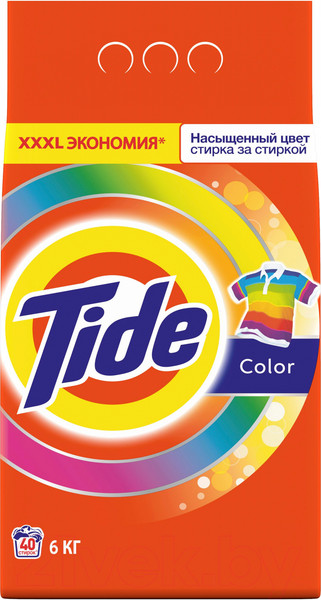 Изображение товара Стиральный порошок Tide Color (Автомат, 6кг)
