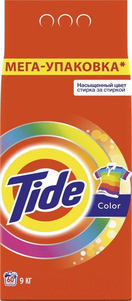 Изображение товара Стиральный порошок Tide Color (Автомат, 9кг)