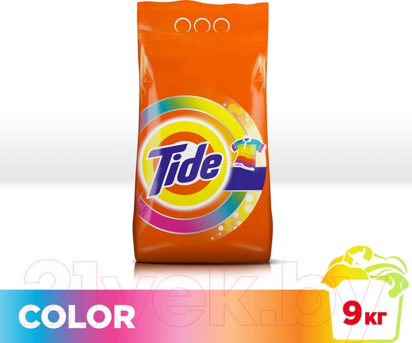 Изображение товара Стиральный порошок Tide Color (Автомат, 9кг)