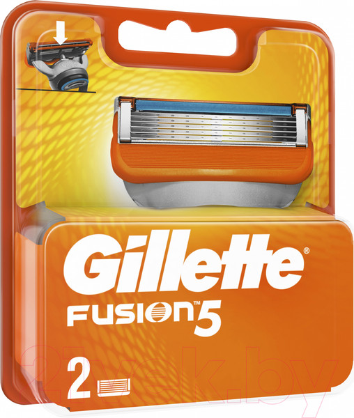 Изображение товара Набор сменных кассет Gillette Fusion (2шт)