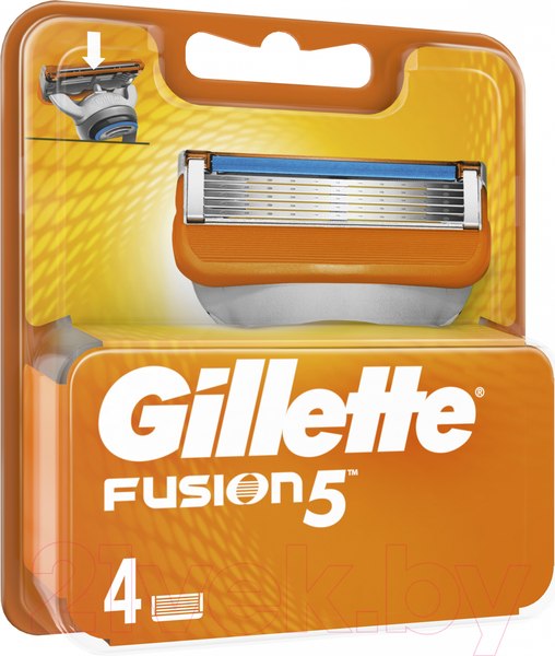 Изображение товара Набор сменных кассет Gillette Fusion (4шт)