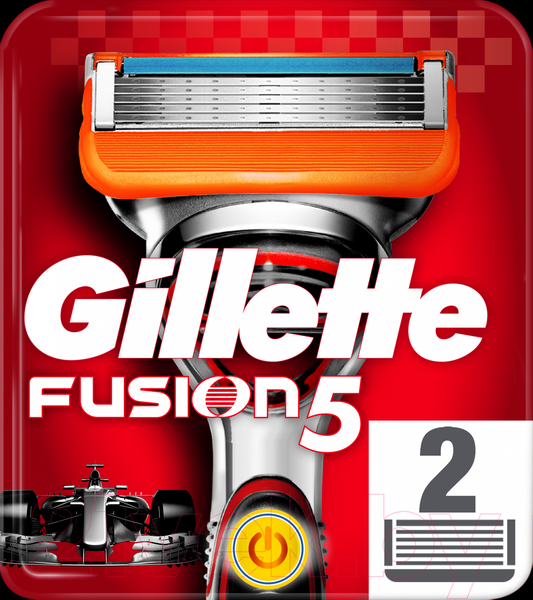 Изображение товара Набор сменных кассет Gillette Fusion Power (2шт)
