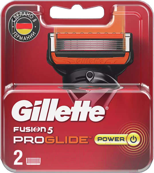 Изображение товара Набор сменных кассет Gillette Fusion ProGlide Power (2шт)