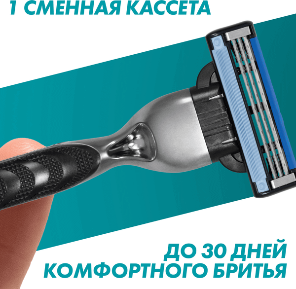 Изображение товара Набор сменных кассет Gillette Mach3 (8шт)