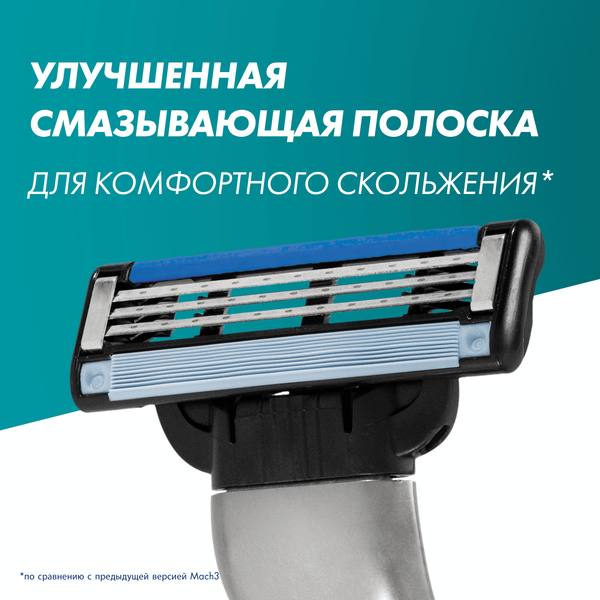 Изображение товара Набор сменных кассет Gillette Mach3 (8шт)