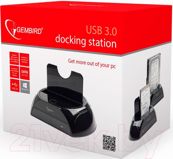 Изображение товара Док-станция для жесткого диска Gembird HD32-U3S-2
