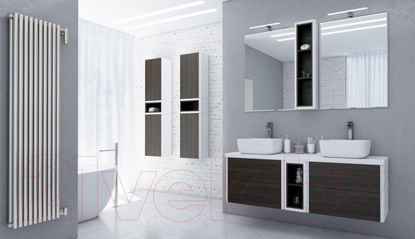 Изображение товара Шкаф-полупенал для ванной Акватон Брук 40 (1A201803BCDF0)