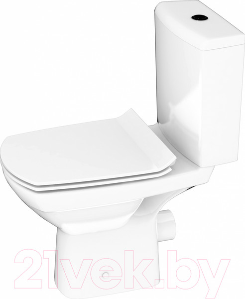 Изображение товара Унитаз напольный Cersanit Carina New Clean On 011 (S-KO-CAR011-3/5-COn-S-DL-w)