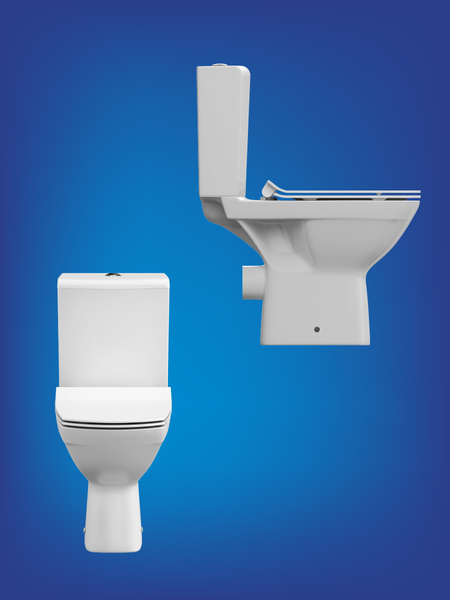 Изображение товара Унитаз напольный Cersanit Carina New Clean On 011 (S-KO-CAR011-3/5-COn-S-DL-w)