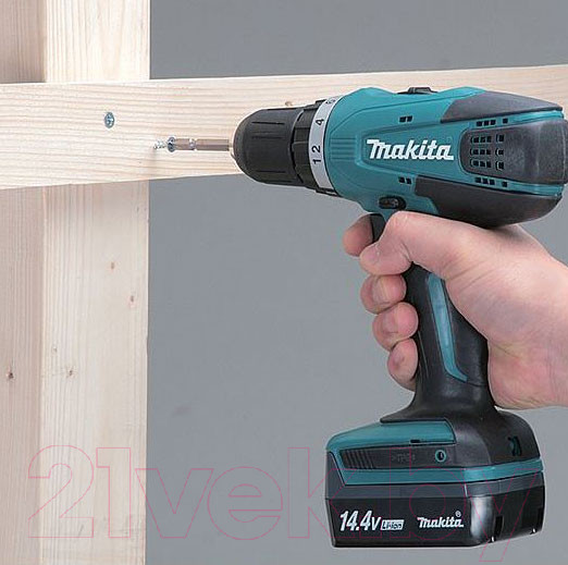 Изображение товара Профессиональная дрель-шуруповерт Makita DF347DWE