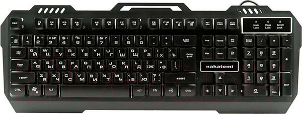 Изображение товара Клавиатура Nakatomi KG-35U (черный)