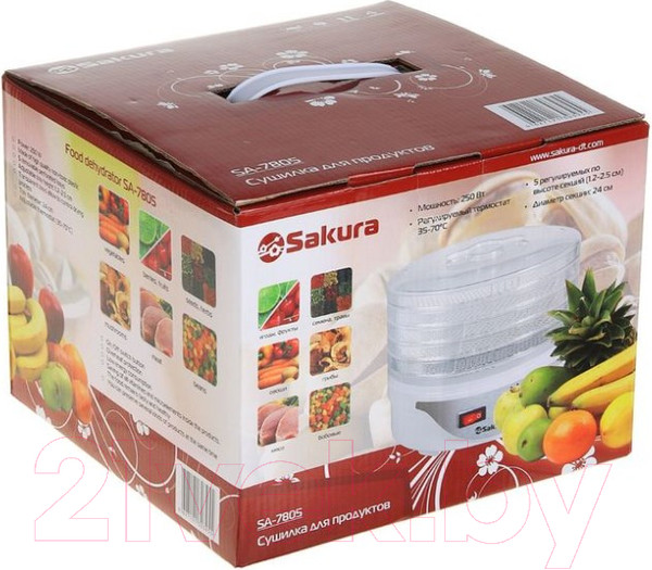 Изображение товара Сушилка для овощей и фруктов Sakura SA-7805