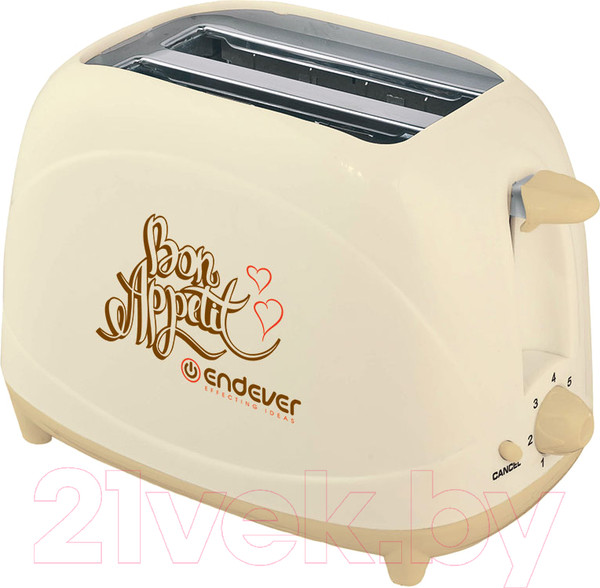 Изображение товара Тостер Endever Skyline ST-106 (бежевый)