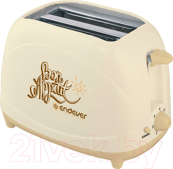 Изображение товара Тостер Endever Skyline ST-107 (бежевый)