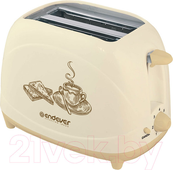 Изображение товара Тостер Endever Skyline ST-108 (бежевый)