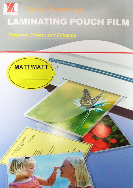 Изображение товара Пленка для ламинирования Royal Sovereign А3, 80мкм (матовая ПЭТ)