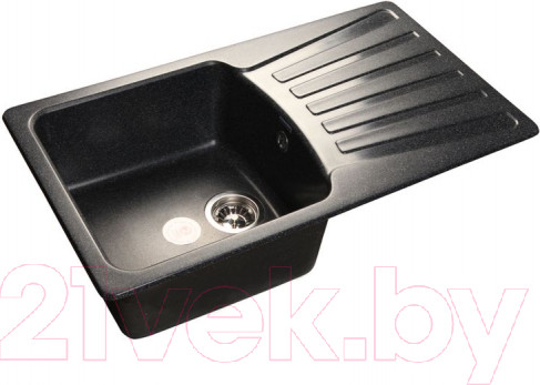 Изображение товара Мойка кухонная GranFest Standart GF-S850L (черный)