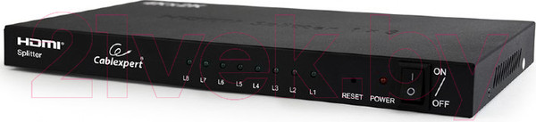 Изображение товара Сплиттер Cablexpert DSP-8PH4-03