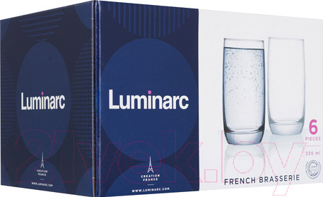 Изображение товара Набор стаканов Luminarc French Brasserie H9369 (6шт)